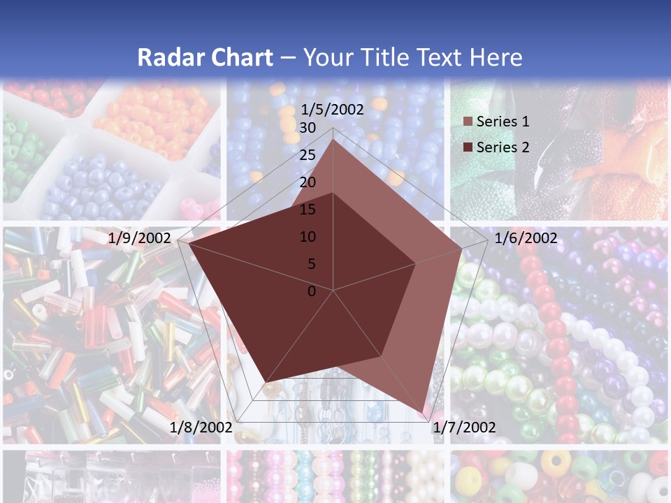 Glamour Jewelry Beading PowerPoint Template