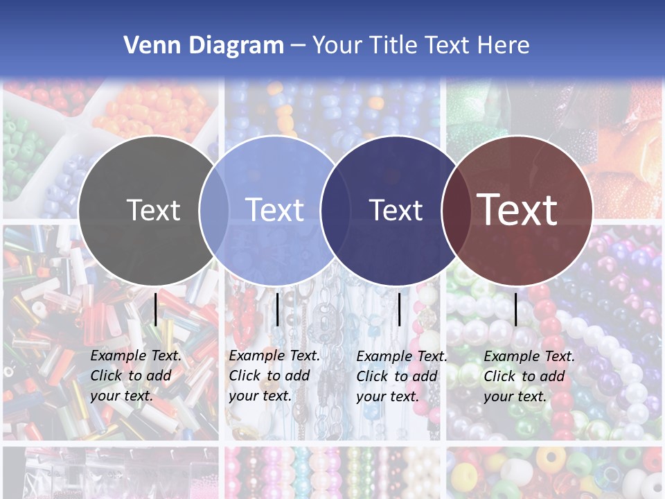 Glamour Jewelry Beading PowerPoint Template