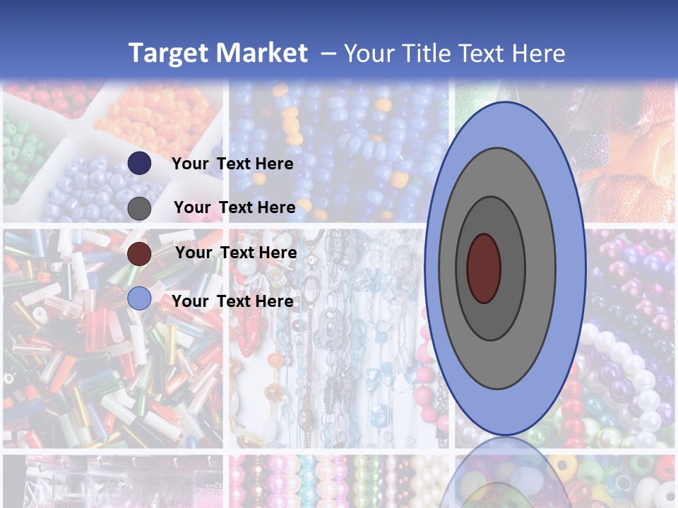 Glamour Jewelry Beading PowerPoint Template