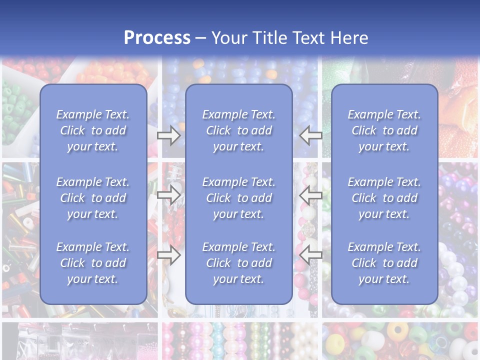 Glamour Jewelry Beading PowerPoint Template