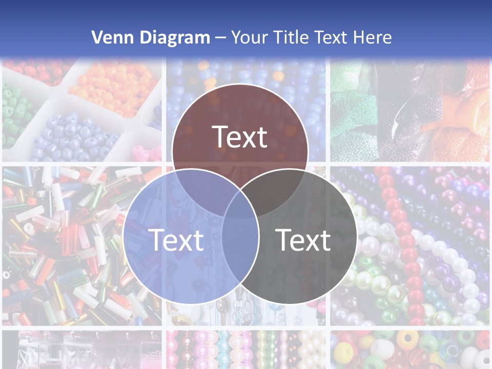 Glamour Jewelry Beading PowerPoint Template