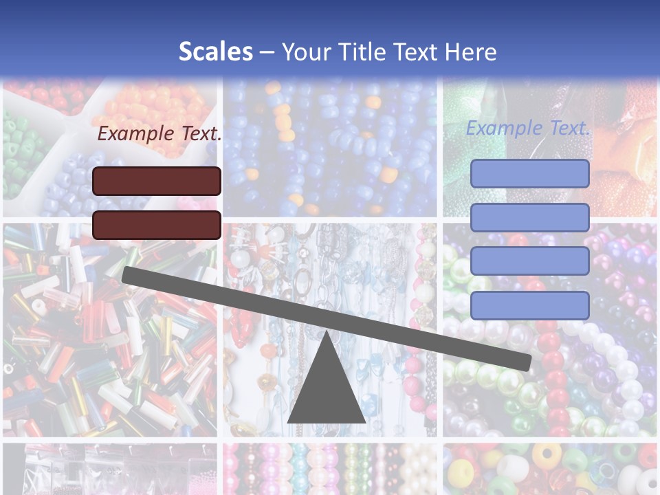 Glamour Jewelry Beading PowerPoint Template