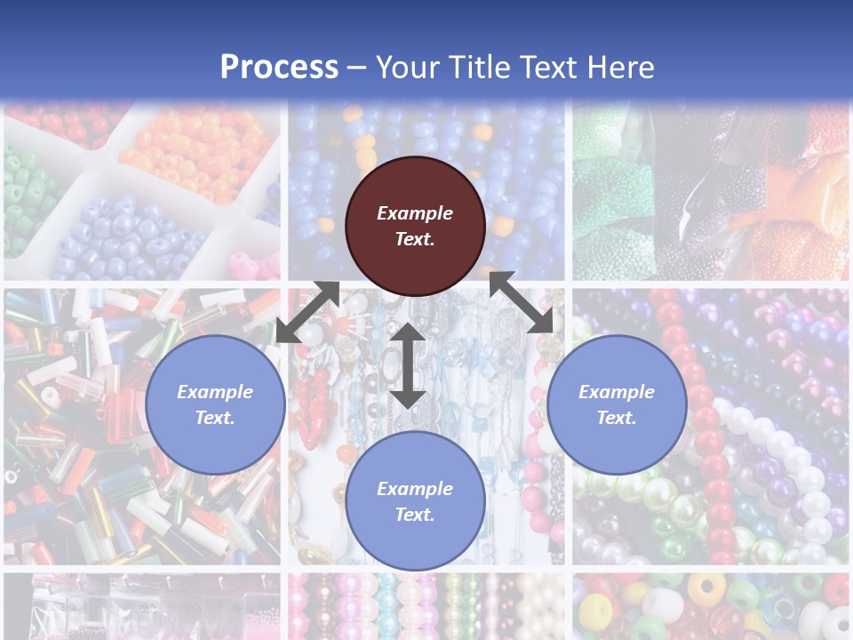 Glamour Jewelry Beading PowerPoint Template