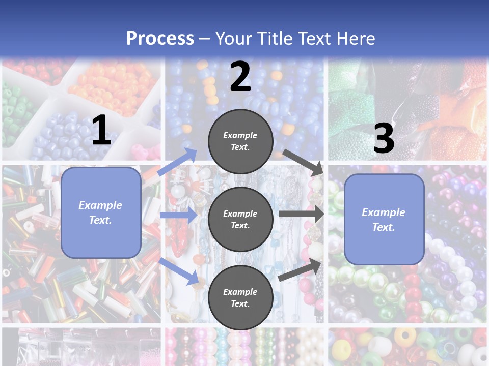 Glamour Jewelry Beading PowerPoint Template