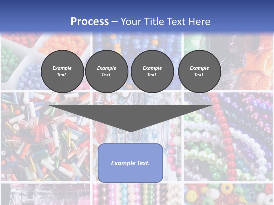 Glamour Jewelry Beading PowerPoint Template