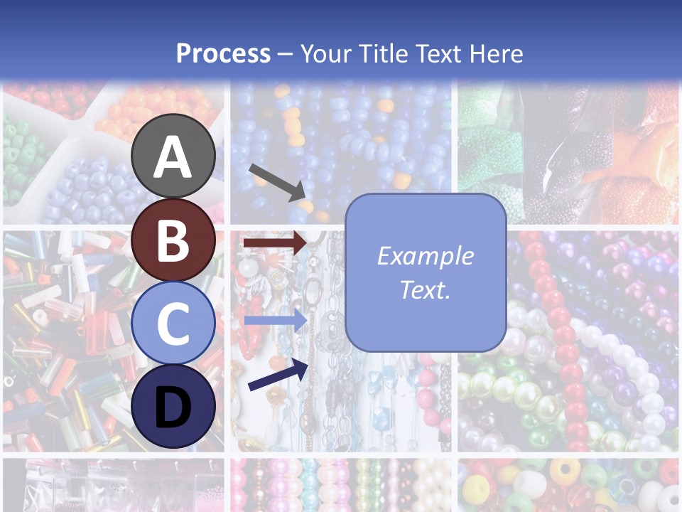 Glamour Jewelry Beading PowerPoint Template