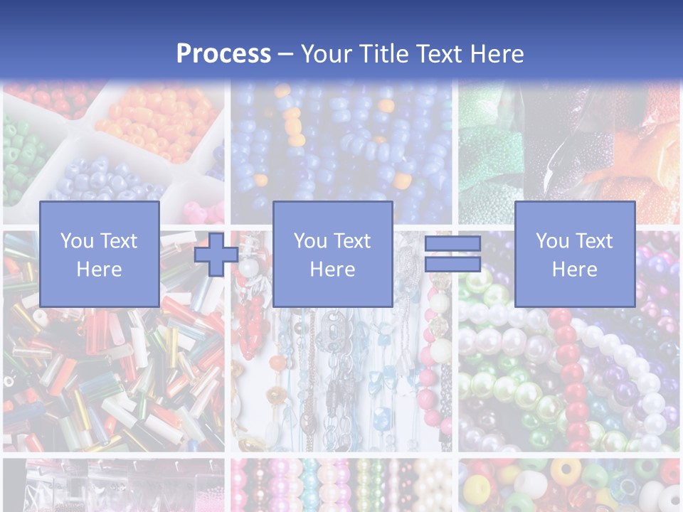 Glamour Jewelry Beading PowerPoint Template