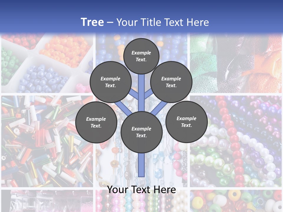 Glamour Jewelry Beading PowerPoint Template