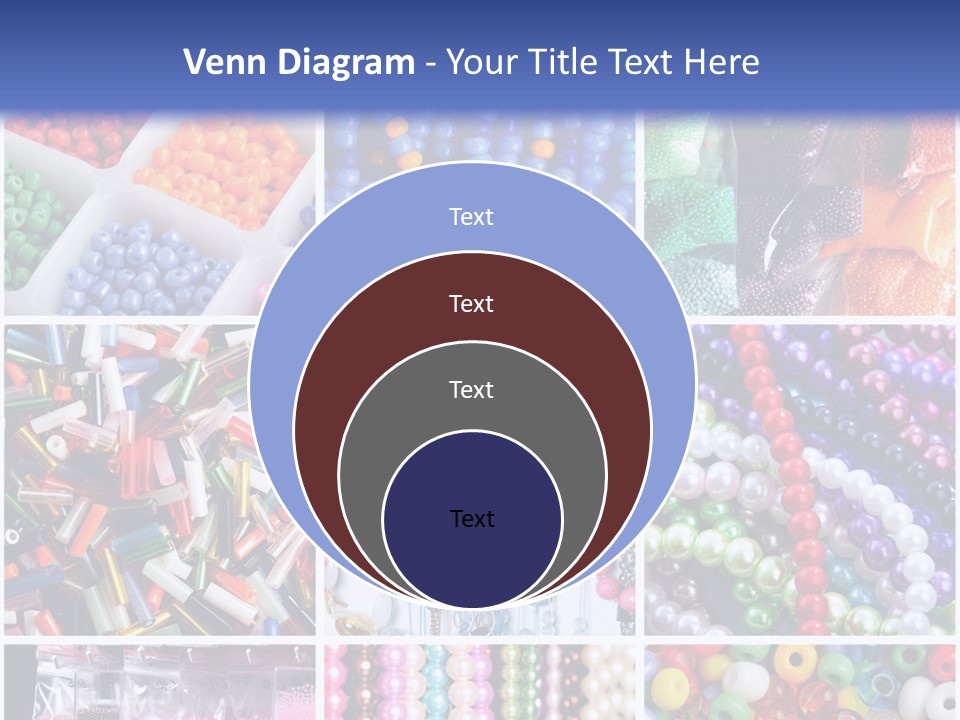 Glamour Jewelry Beading PowerPoint Template