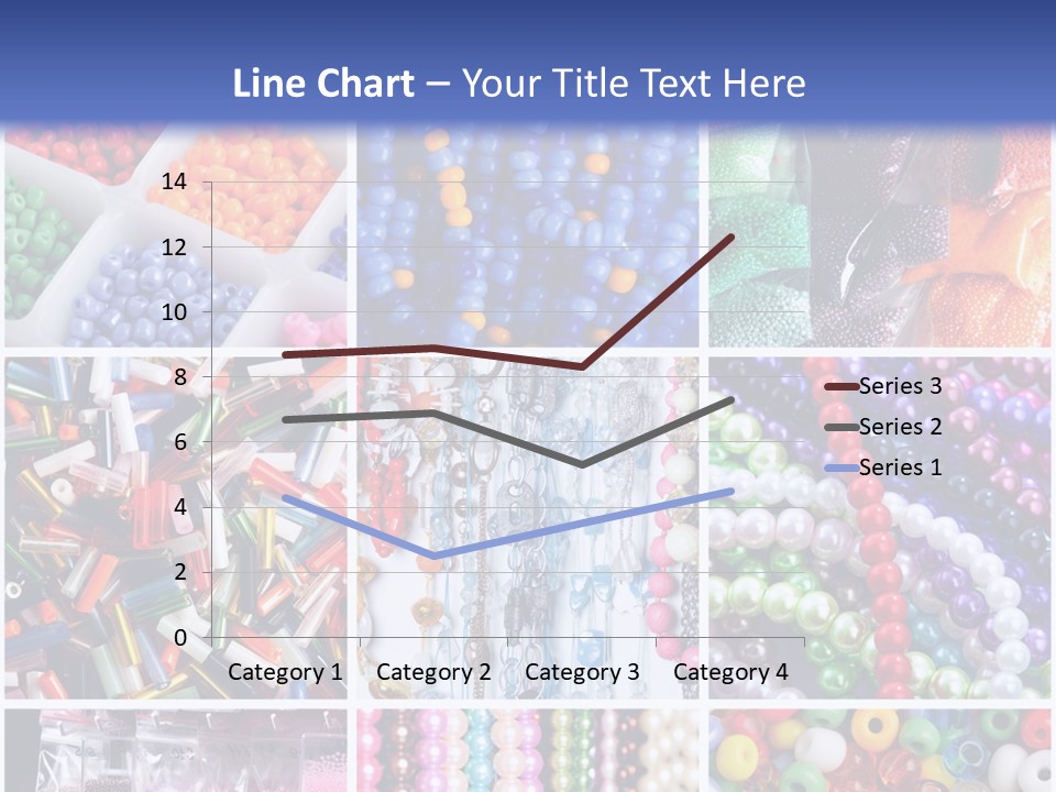 Glamour Jewelry Beading PowerPoint Template