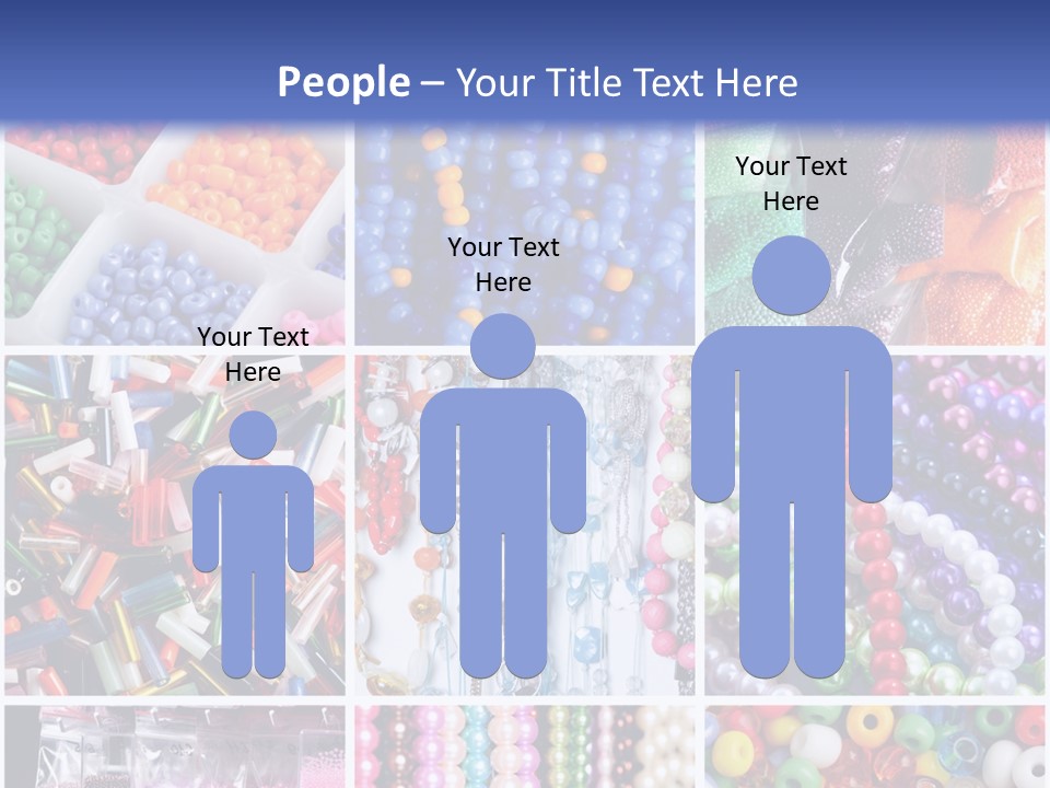 Glamour Jewelry Beading PowerPoint Template