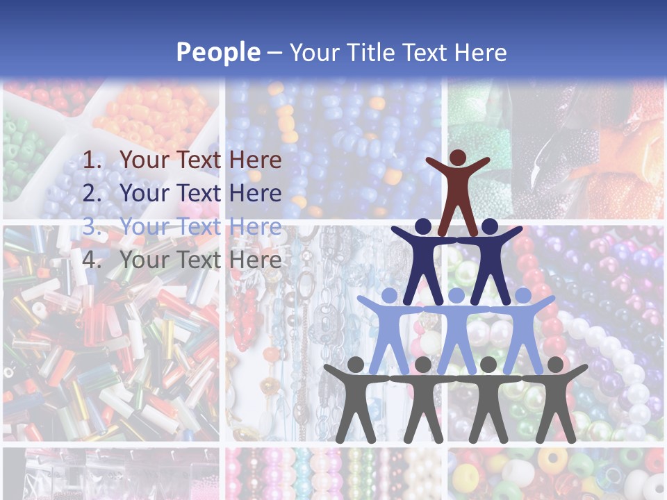 Glamour Jewelry Beading PowerPoint Template