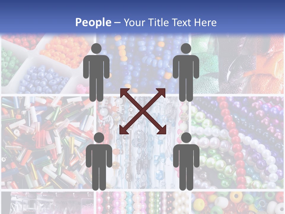 Glamour Jewelry Beading PowerPoint Template