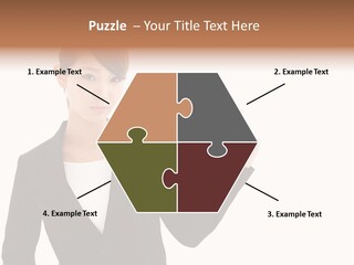 Background Beautiful Suit PowerPoint Template