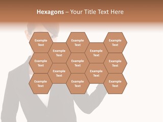 Background Beautiful Suit PowerPoint Template