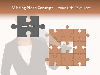 Background Beautiful Suit PowerPoint Template