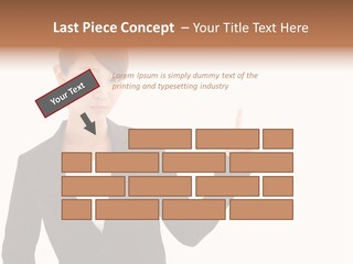 Background Beautiful Suit PowerPoint Template