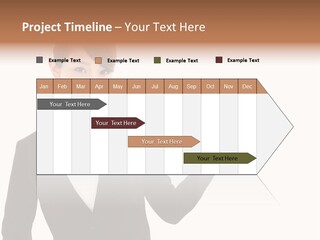 Background Beautiful Suit PowerPoint Template