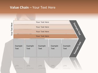 Background Beautiful Suit PowerPoint Template