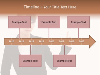 Background Beautiful Suit PowerPoint Template