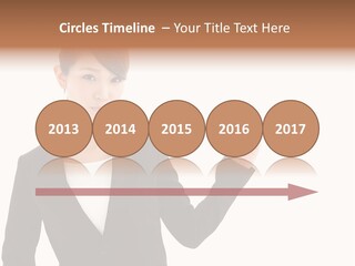 Background Beautiful Suit PowerPoint Template