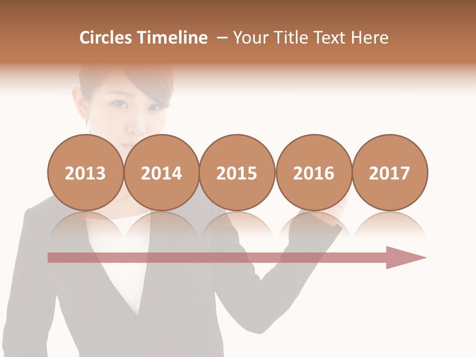 Background Beautiful Suit PowerPoint Template