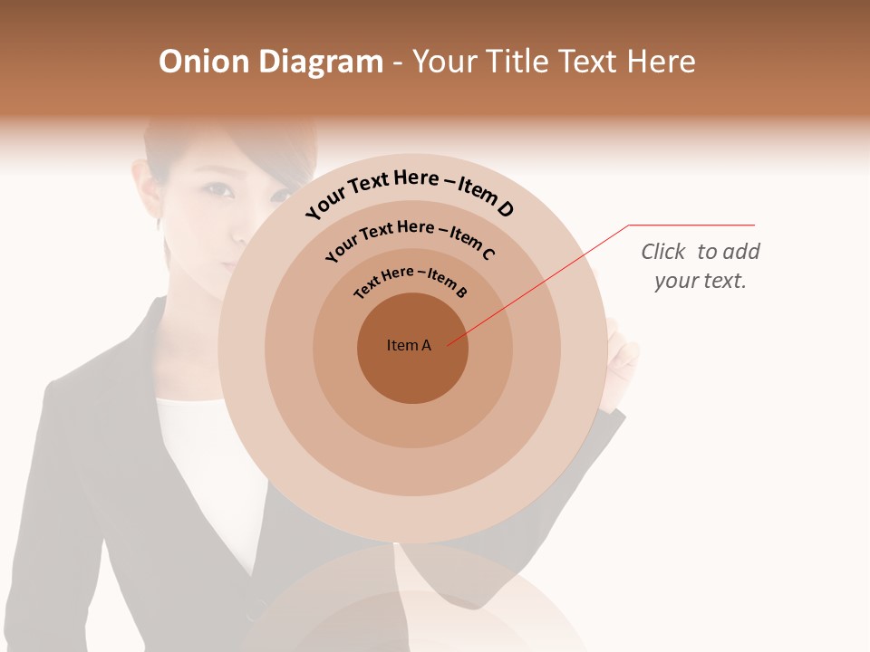 Background Beautiful Suit PowerPoint Template