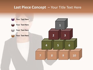 Background Beautiful Suit PowerPoint Template