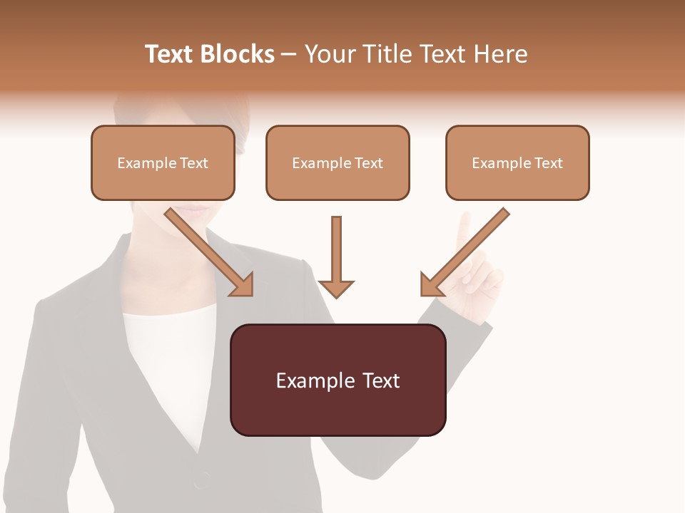Background Beautiful Suit PowerPoint Template