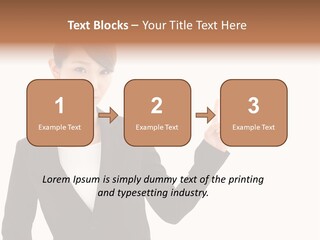 Background Beautiful Suit PowerPoint Template
