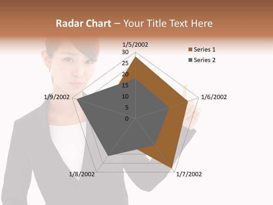 Background Beautiful Suit PowerPoint Template