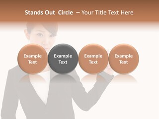 Background Beautiful Suit PowerPoint Template