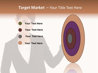 Background Beautiful Suit PowerPoint Template