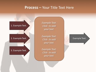 Background Beautiful Suit PowerPoint Template