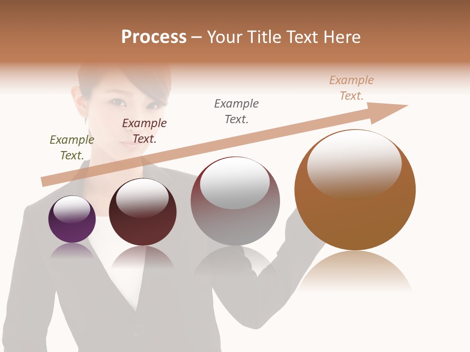 Background Beautiful Suit PowerPoint Template