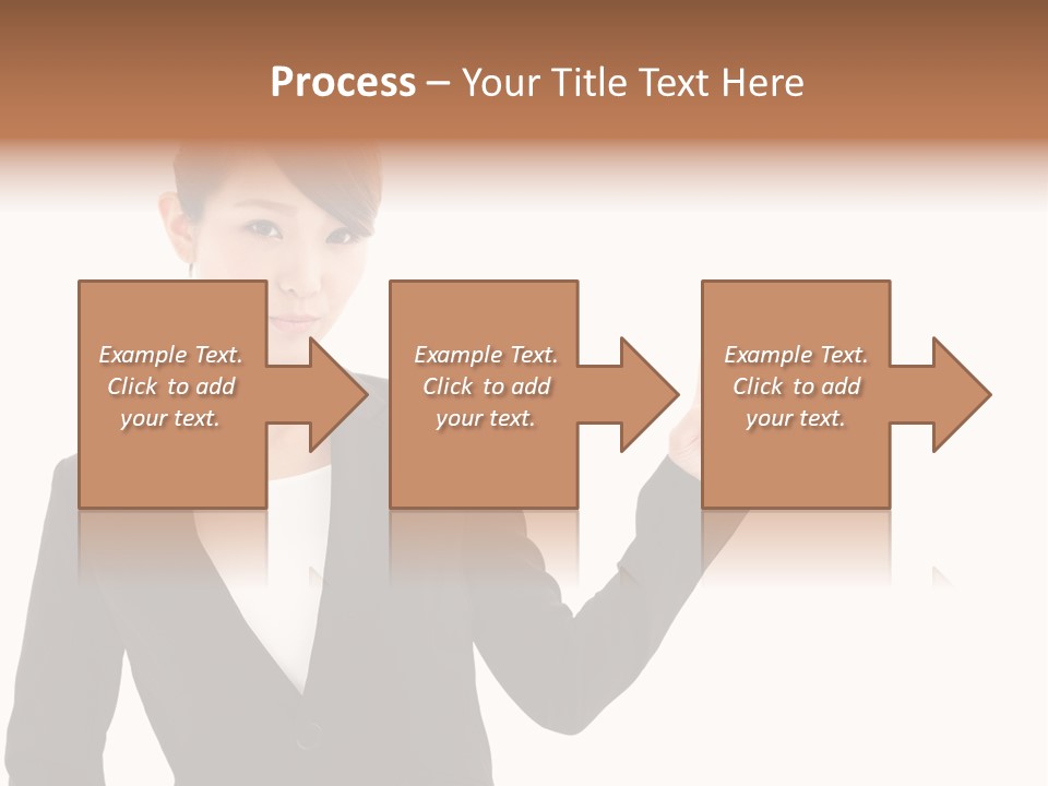 Background Beautiful Suit PowerPoint Template