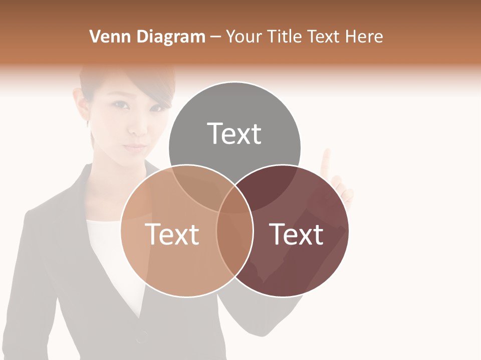 Background Beautiful Suit PowerPoint Template