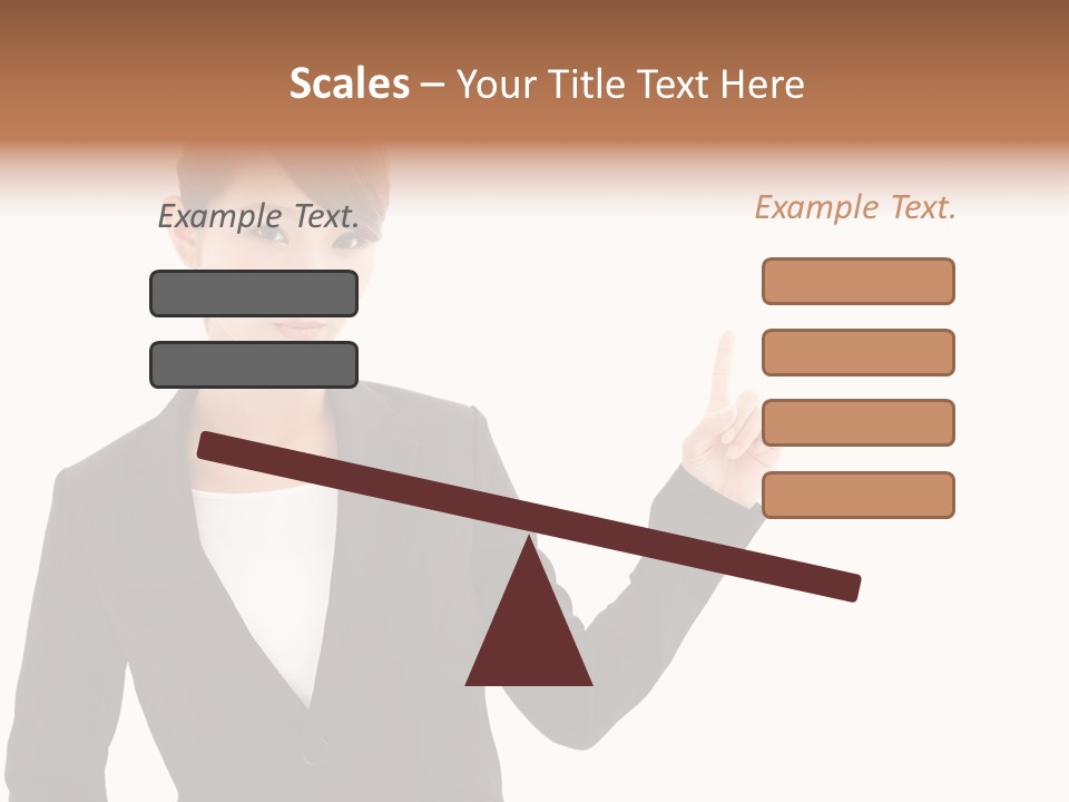 Background Beautiful Suit PowerPoint Template