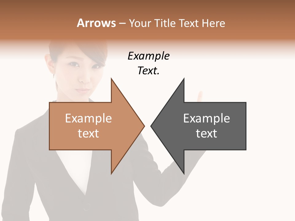 Background Beautiful Suit PowerPoint Template