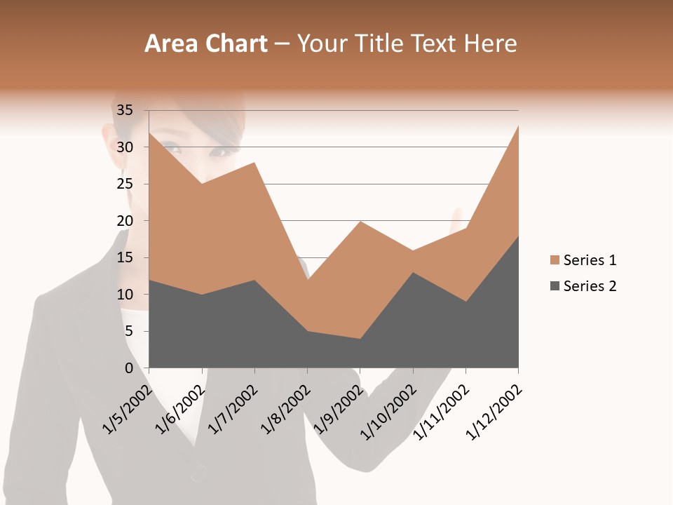 Background Beautiful Suit PowerPoint Template