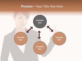 Background Beautiful Suit PowerPoint Template