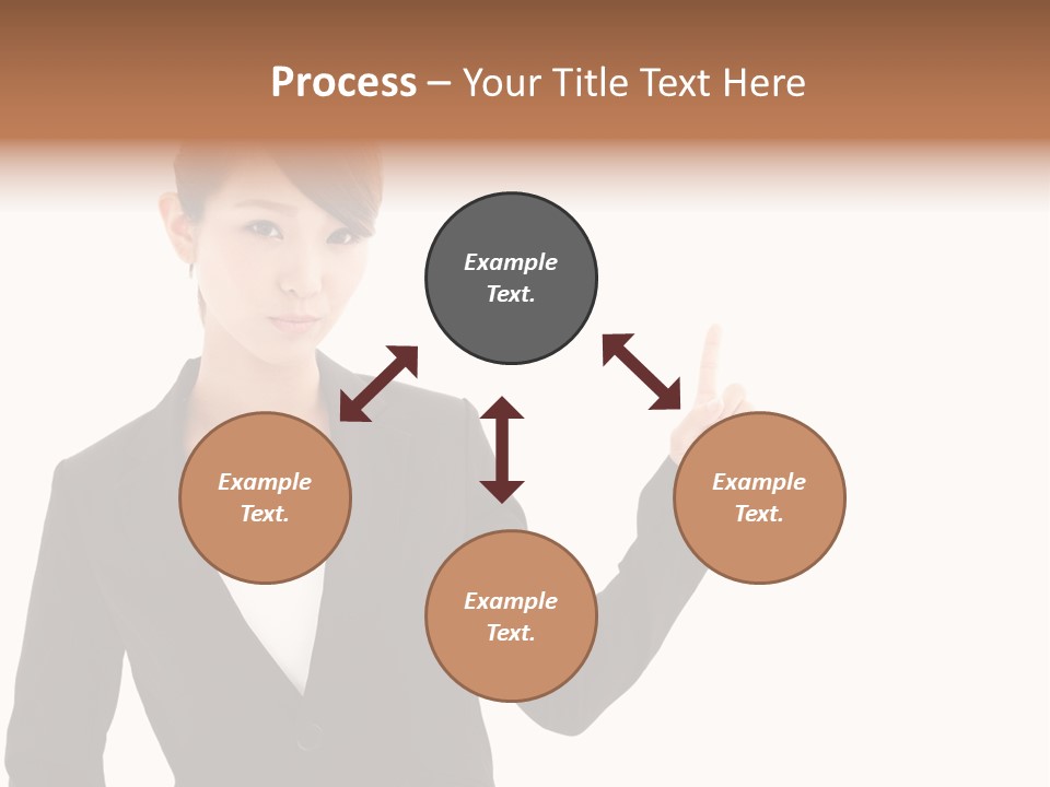 Background Beautiful Suit PowerPoint Template