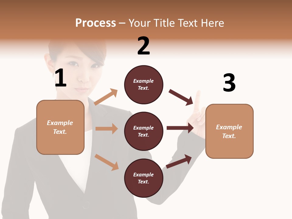 Background Beautiful Suit PowerPoint Template