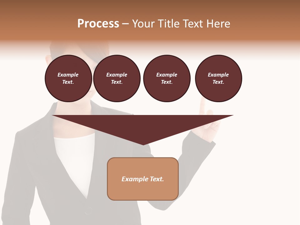 Background Beautiful Suit PowerPoint Template