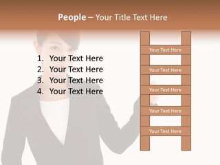 Background Beautiful Suit PowerPoint Template