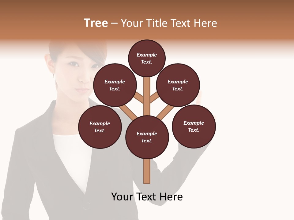 Background Beautiful Suit PowerPoint Template