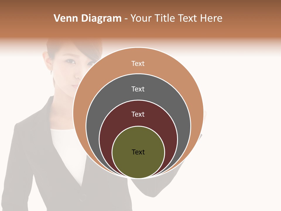 Background Beautiful Suit PowerPoint Template