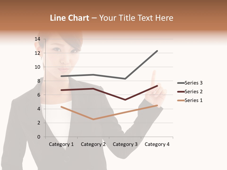 Background Beautiful Suit PowerPoint Template