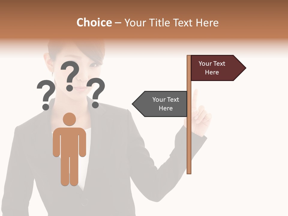 Background Beautiful Suit PowerPoint Template