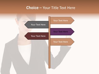 Background Beautiful Suit PowerPoint Template